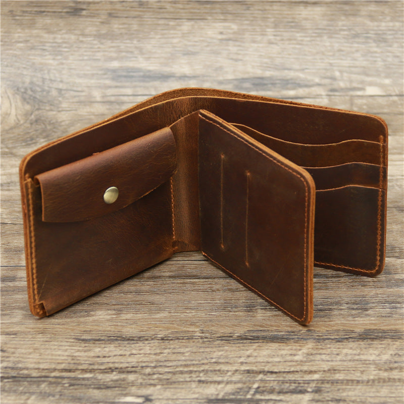 Men's Card Holder Genuine Leather Wallet