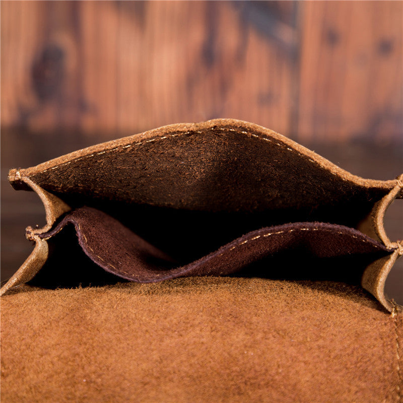 Men's Genuine Leather Retro Waist Bag